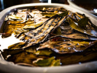 Eingelegte Auberginen